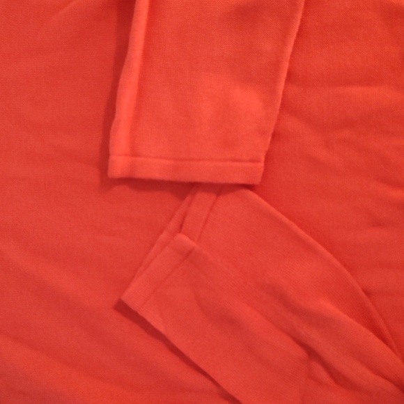 Worthington Coral Sweater with Chiffon Hem - Picture 12 of 12